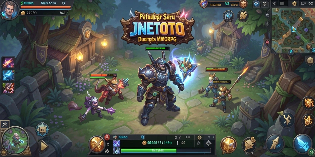 Gameplay JNETOTO yang penuh aksi di dunia fantasi.