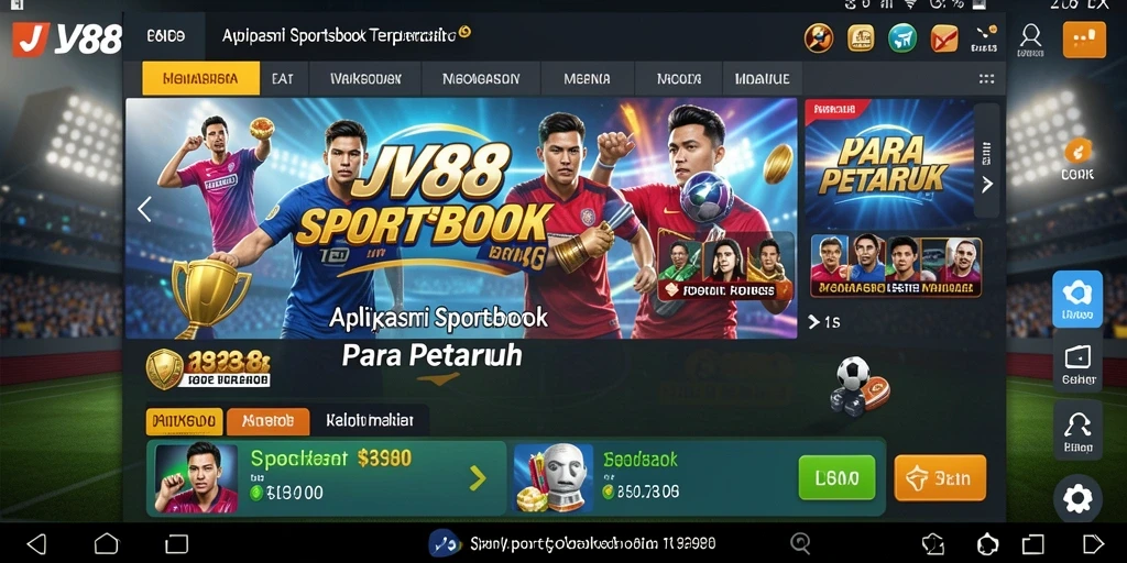 Tampilan gameplay JV88 dengan fitur taruhan langsung yang menarik.