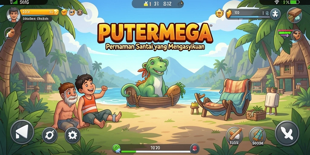 Tampilan gameplay seru di PUTERMEGA dengan grafis menawan.