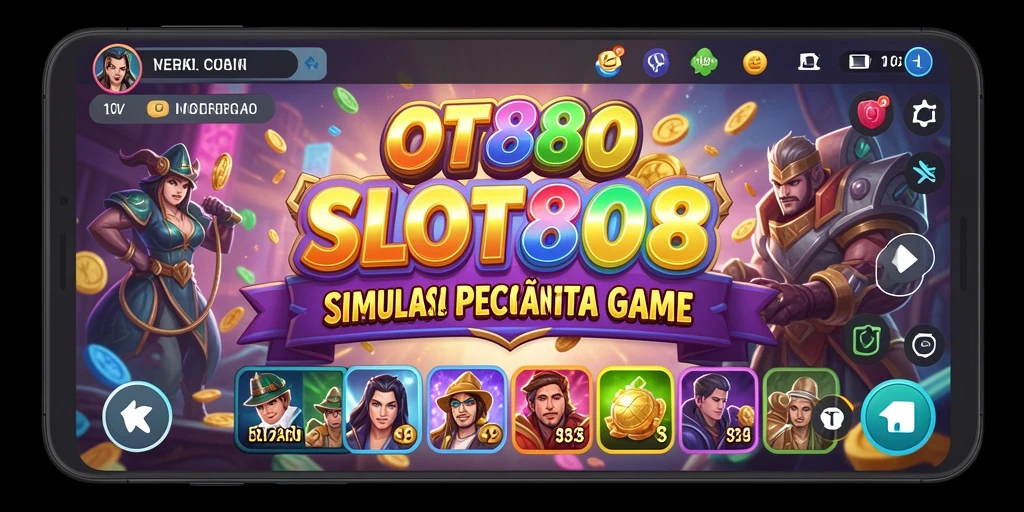 Tampilan gameplay SLOT8808 yang menarik dan mendebarkan.